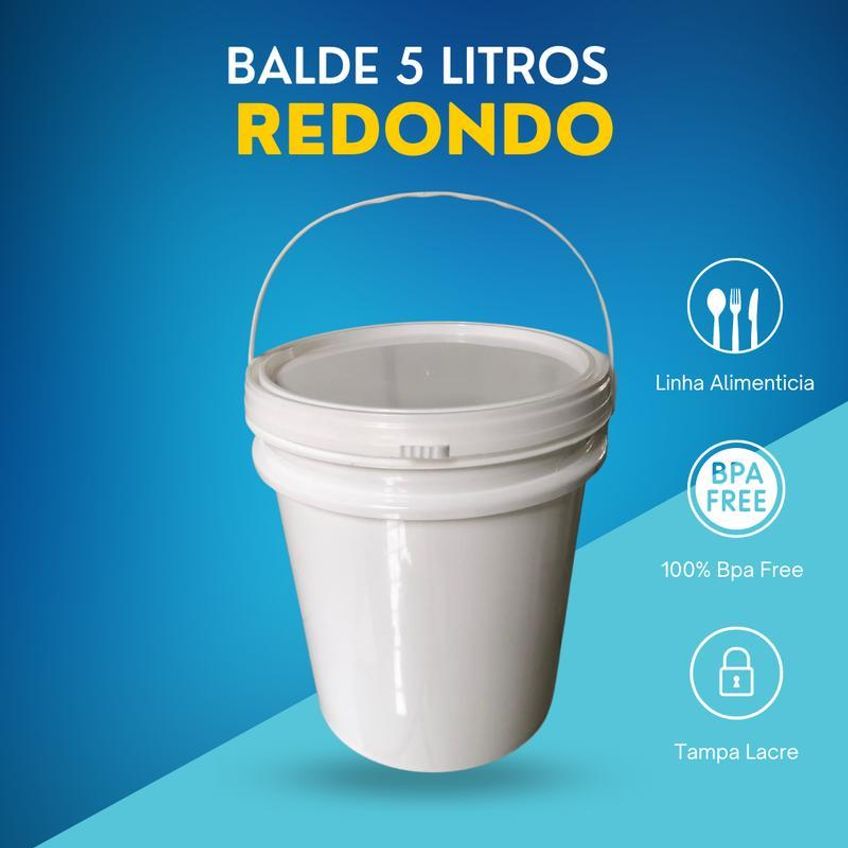 Balde Plástico 5 Litros Para Armazenar Gasolina - imagem 2