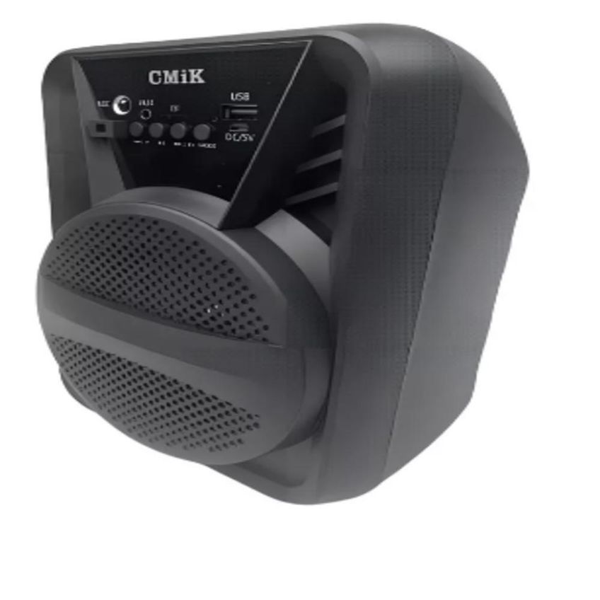 Caixa De Som Cmik Mk-410 Com Karaokê Led E Subwoofer Potência E Versatilidade Em Qualquer Lugar Bivolt - imagem 3
