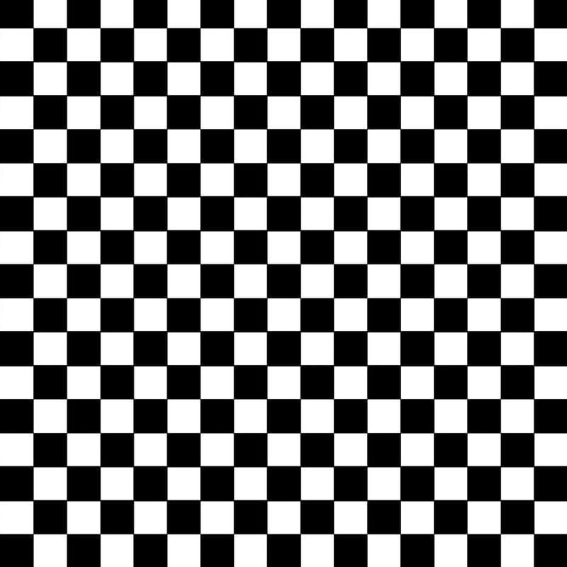 Papel de Parede xadrez preto e branco