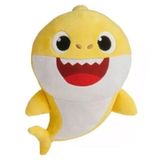 Baby Shark Bebe Tubarão  Pelucia Amarelo – Antialergico