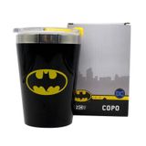 Copo Viagem Snap Símbolo Batman Dc Comics 300ml