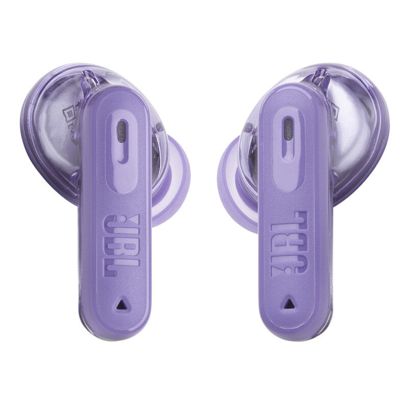 Fone De Ouvido Bluetooth Jbl Tune Beam 2 Com Transparência Roxo