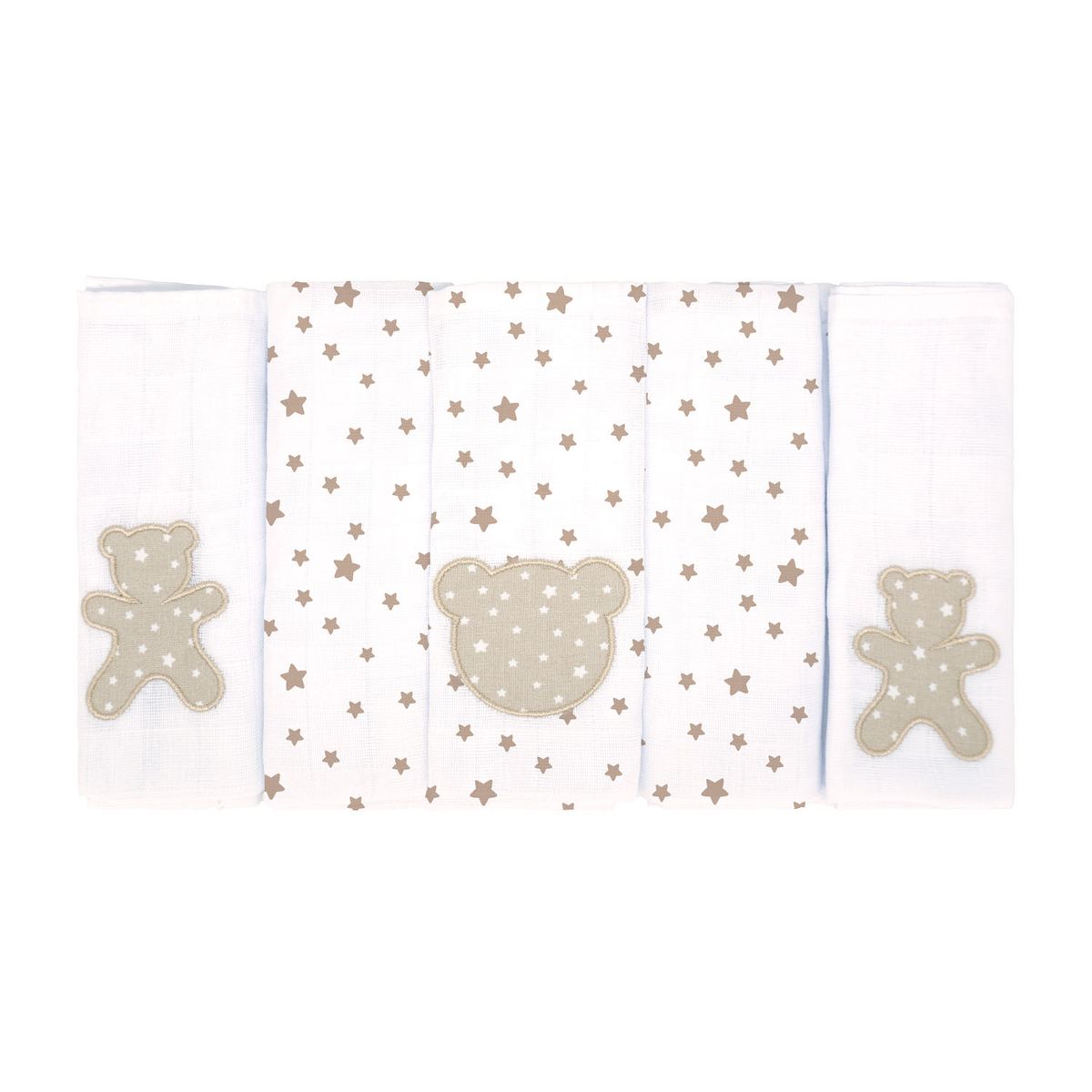 Fralda De Pano Bublim Luxo C/5 Fraldas