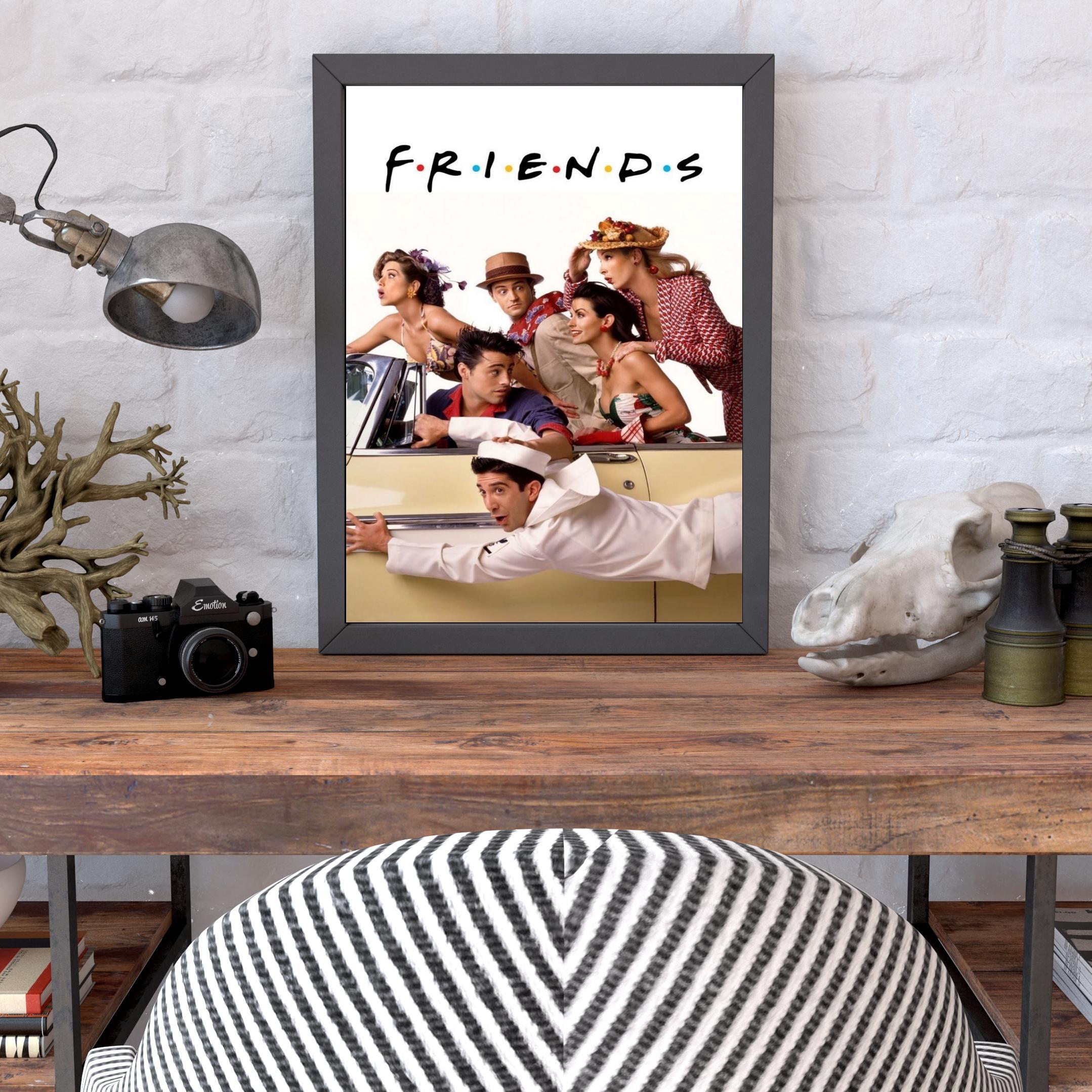 Quadro Decorativo Friends - Carro 24x18cm - Carrefour
