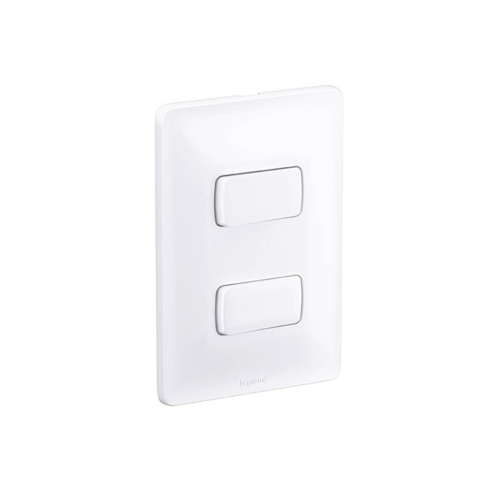 Interruptor Zeffia 2 Paralelos Com Placa 680106 Legrand - Carrefour
