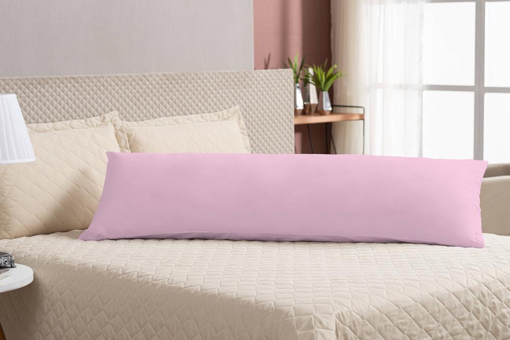 Xuxão Travesseiro E Fronha Algodão Rosa 90 Centimetros