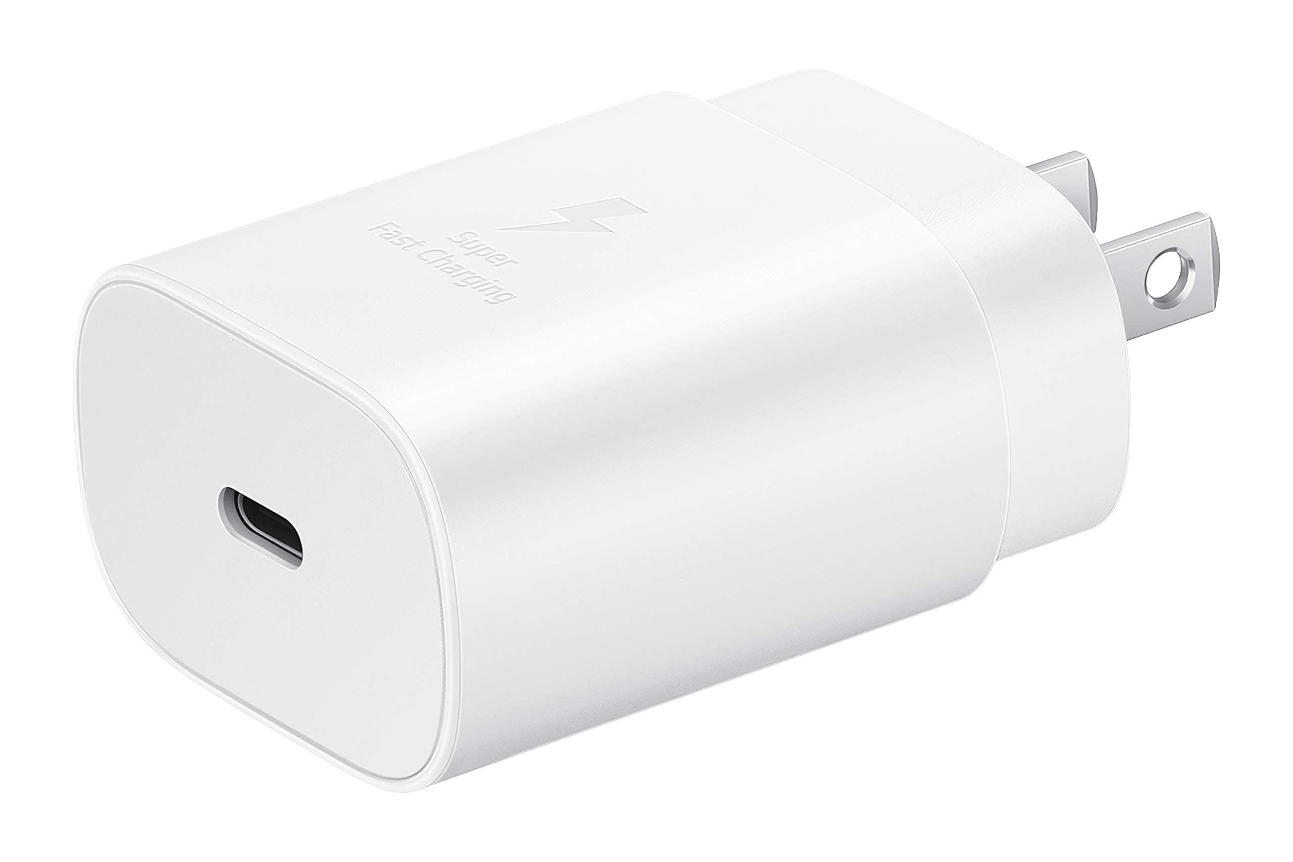 Carregador De Parede De Carregamento Super Rápido Usb-c De 25w (cabo Usb-c Não Está Incluído)- Branco (versão Dos Eua Com Garantia)