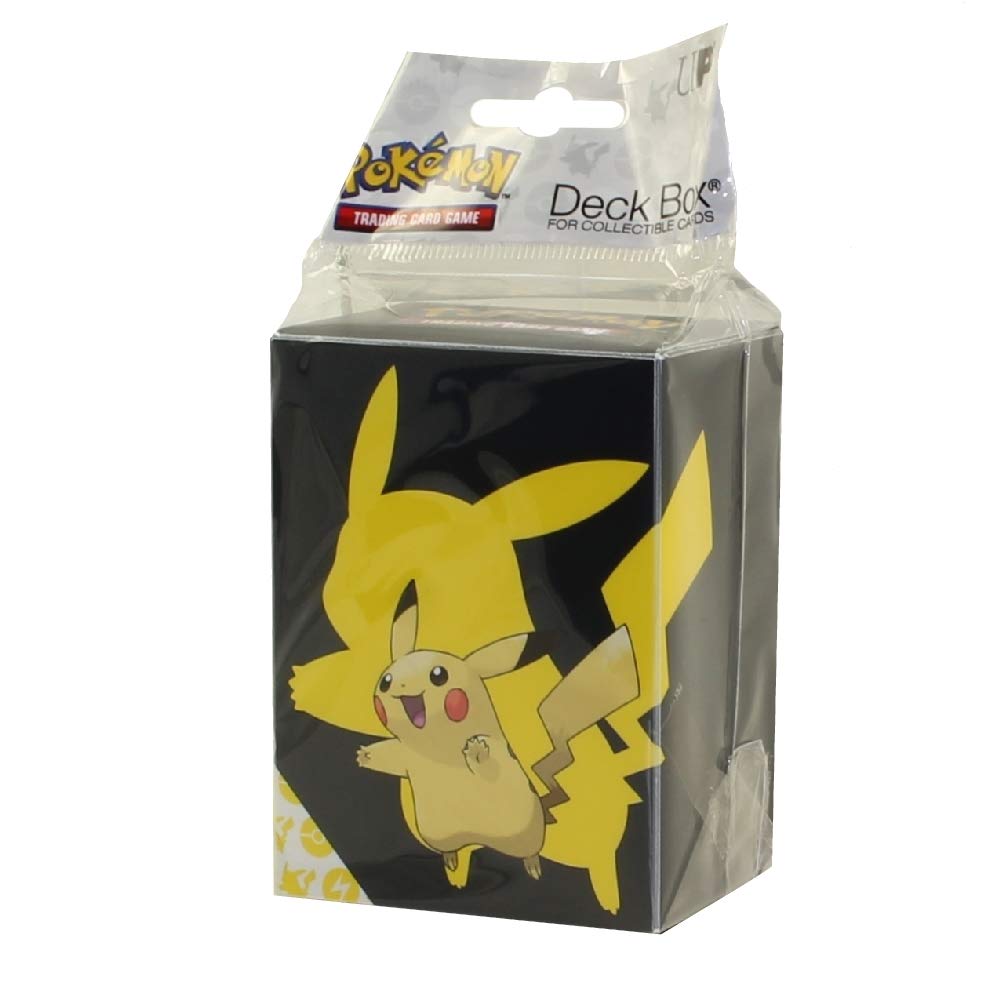 Visão Completa Do Pokémon Deck Box Ultra Pro Pikachu 2019