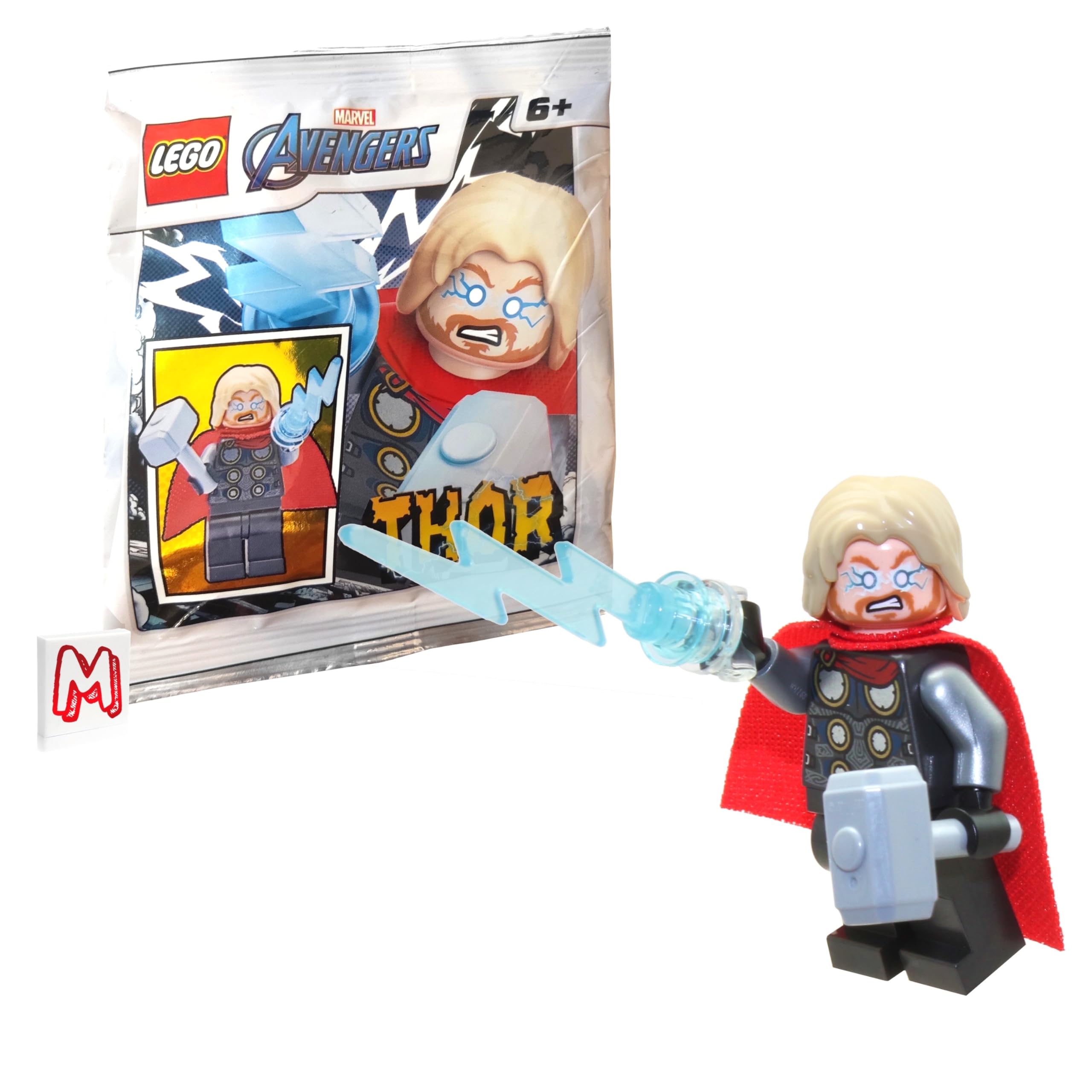 Minifigura Lego Super Heroes Avengers Thor Com Mjolnir 2020