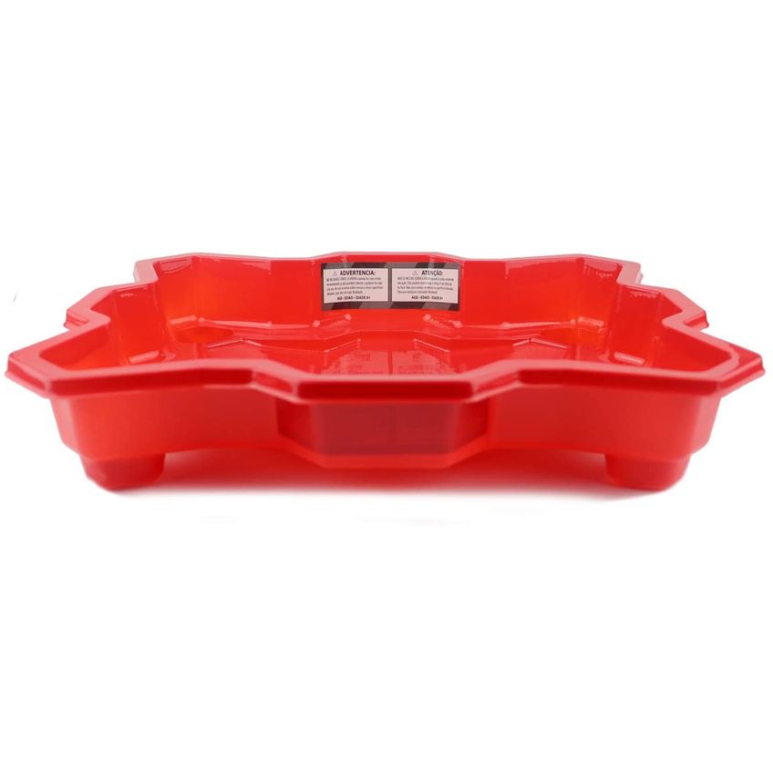 17tek Bey Stadium Battle Arena Training Ground Super Vortex Attack Type For Beyblade Burst (vermelho) - imagem 4