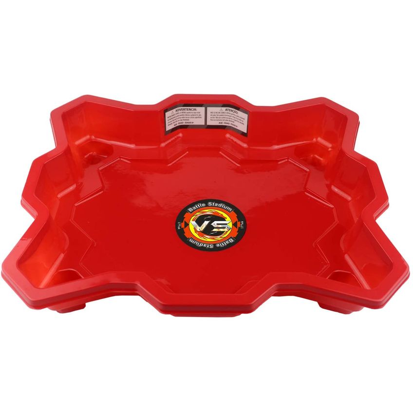 17tek Bey Stadium Battle Arena Training Ground Super Vortex Attack Type For Beyblade Burst (vermelho) - imagem 5