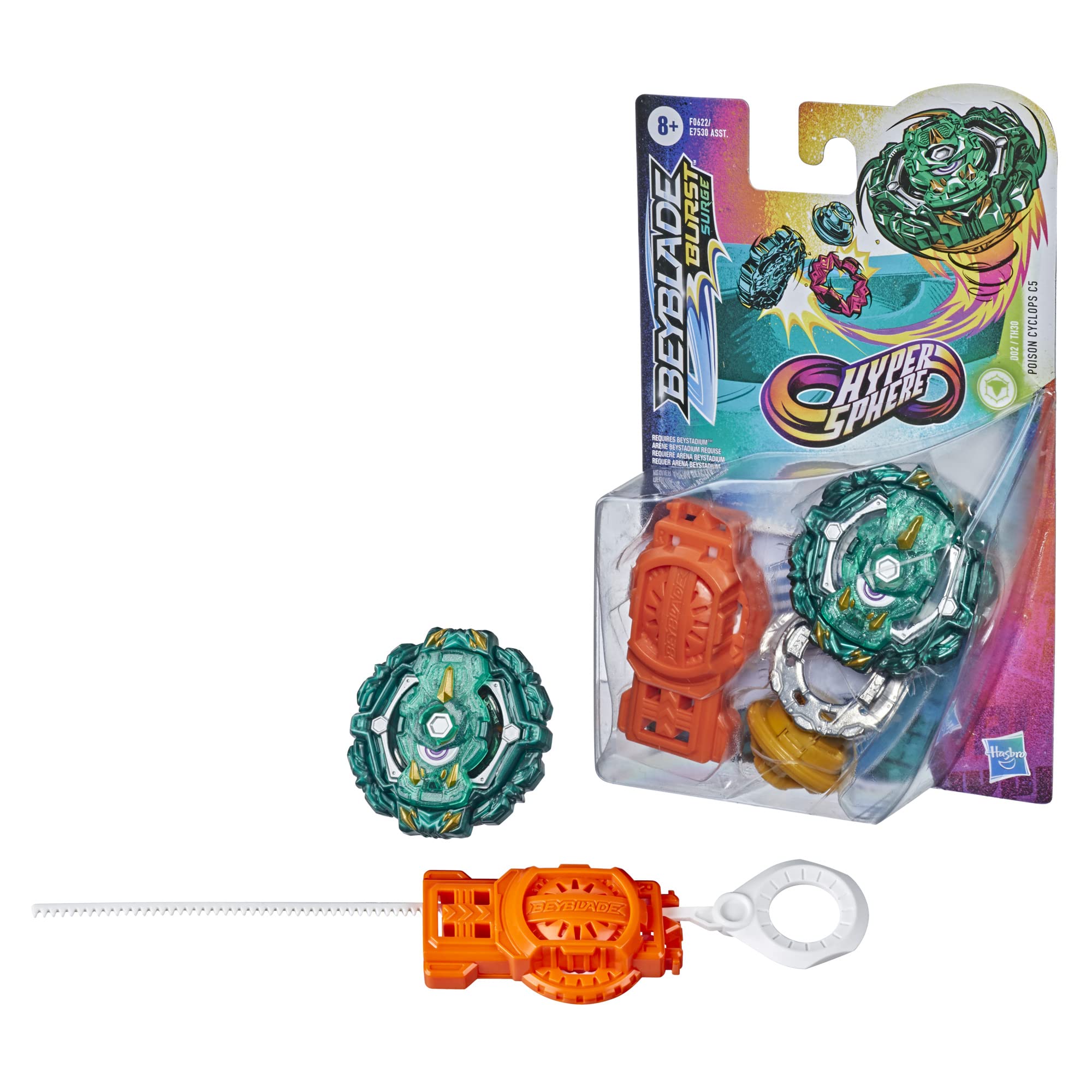 Beyblade Burst Rise Hypersphere Poison Cyclops C5 Starter