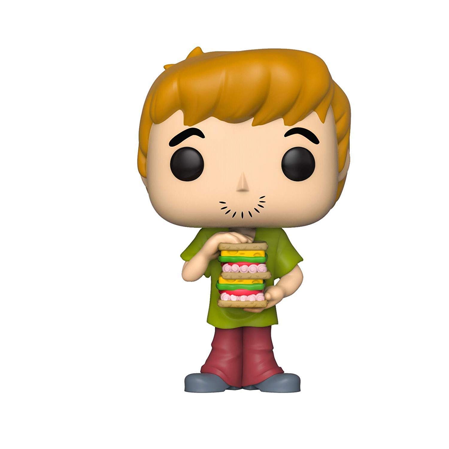 Boneco De Ação Funko Pop! Animação Scooby Doo Shaggy Com Sanduíche