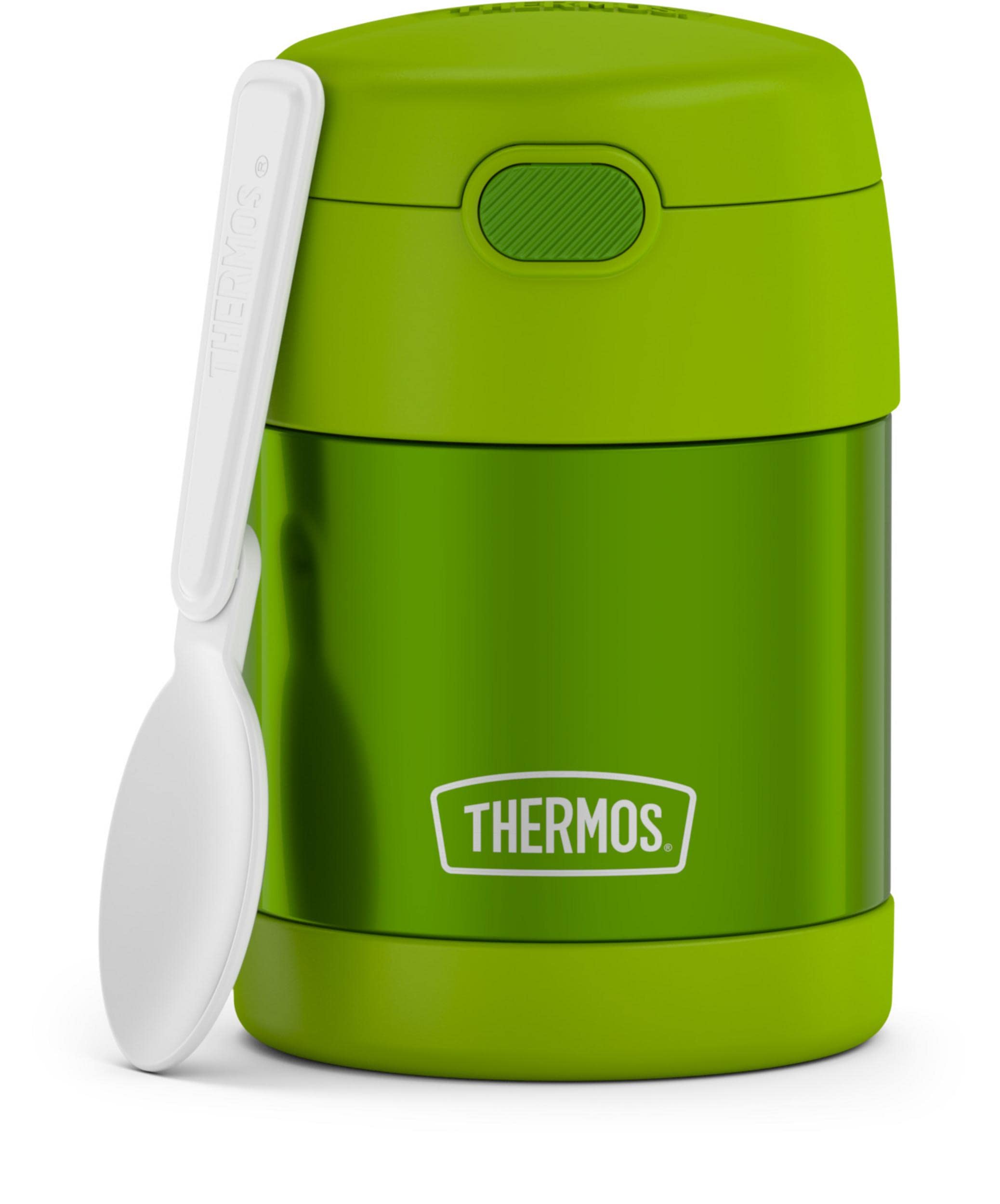 Frasco Para Alimentos Isolado Thermos Funtainer 300ml Com Colher Dobrável