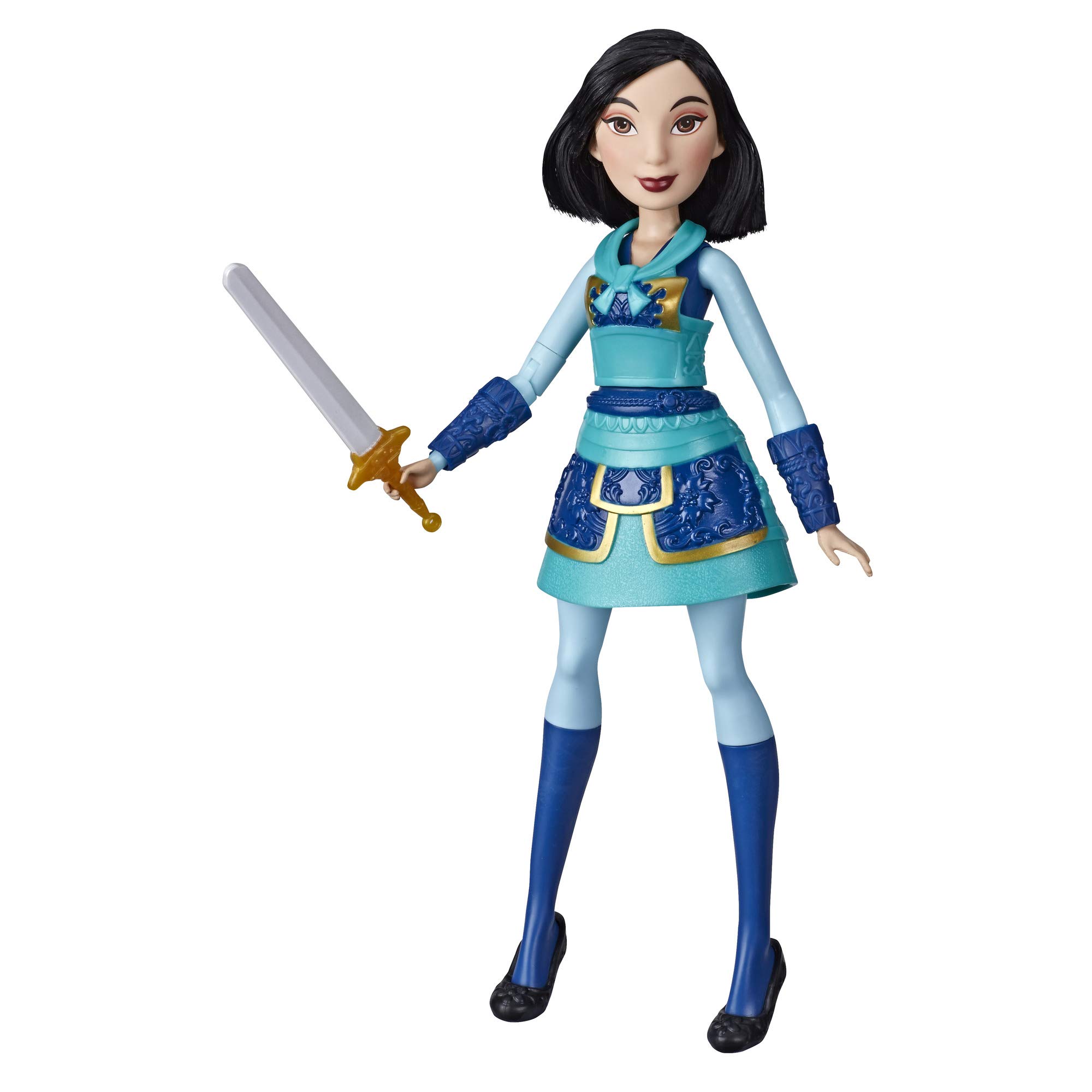 Boneca De Moda Disney Princess Dpr Warrior Move Mulan