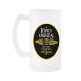 Caneca de chopp senhor dos anéis Lord of the drinks