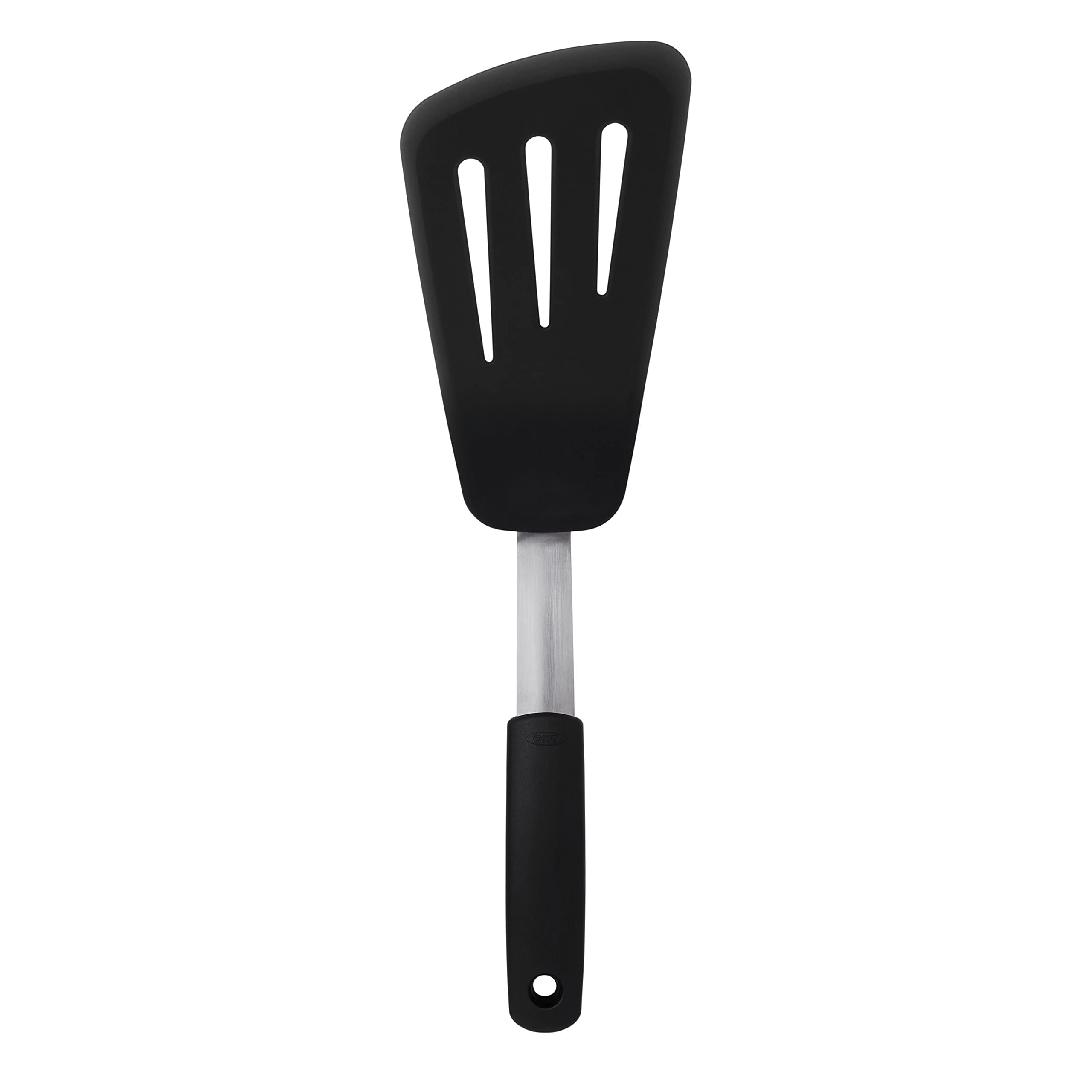 Turner Omelet Oxo Good Grips Silicone Flexível Preto
