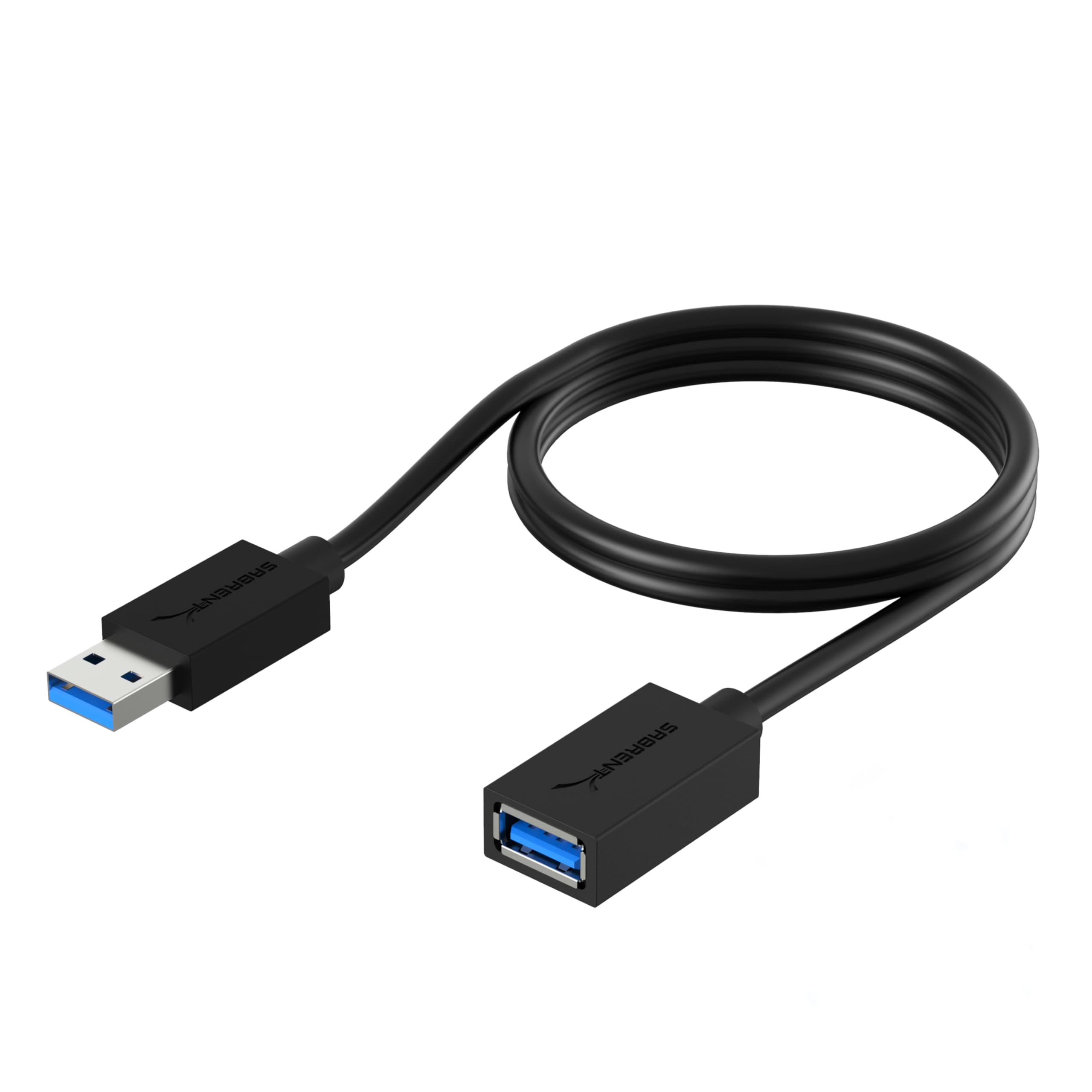 Cabo De Extensão Usb 3.0 Sabrent 22awg A Macho Para Fêmea 1m