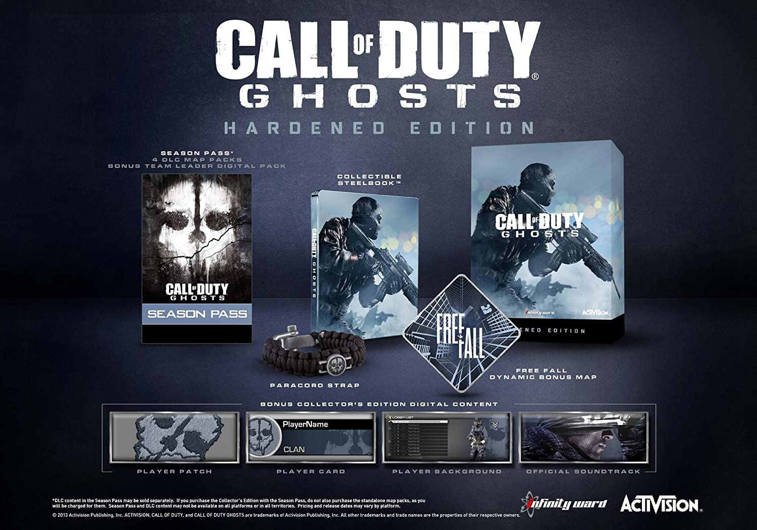 Call Of Duty Ghosts Hardened Edition - Playstation 3