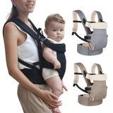 Bolsa Canguru Sling Carregador Ergonômico Bebê 3 Em 1