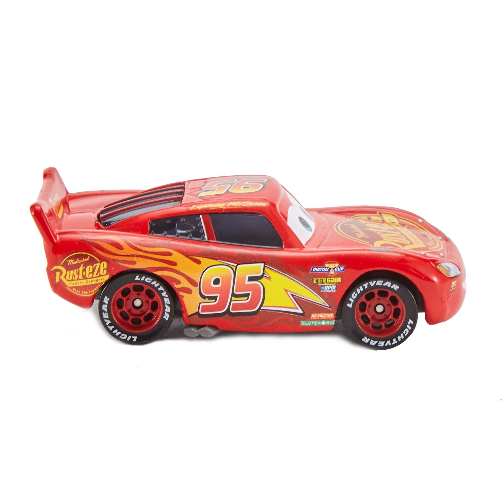 Veículo De Brinquedo Disney Cars 3 Lightning Mcqueen Escala 1:55