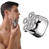 Barbeador À Prova D'água Para Barbear Seco E Úmido