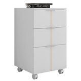 Gaveteiro Para Escritório Organizador Branco Cubic - Caemmun