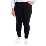 Calça Legging Feminina Plus Size Peluciada - Serena