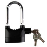 Alarme Cadeado Trava Anti-furto Bike Resistente Aço Corrente