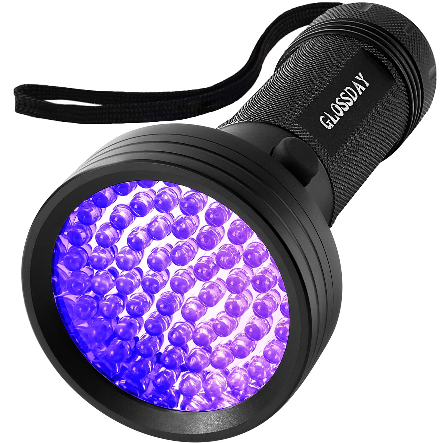 Lanterna Uv Glossday Lanterna De Luz Negra 68 Led