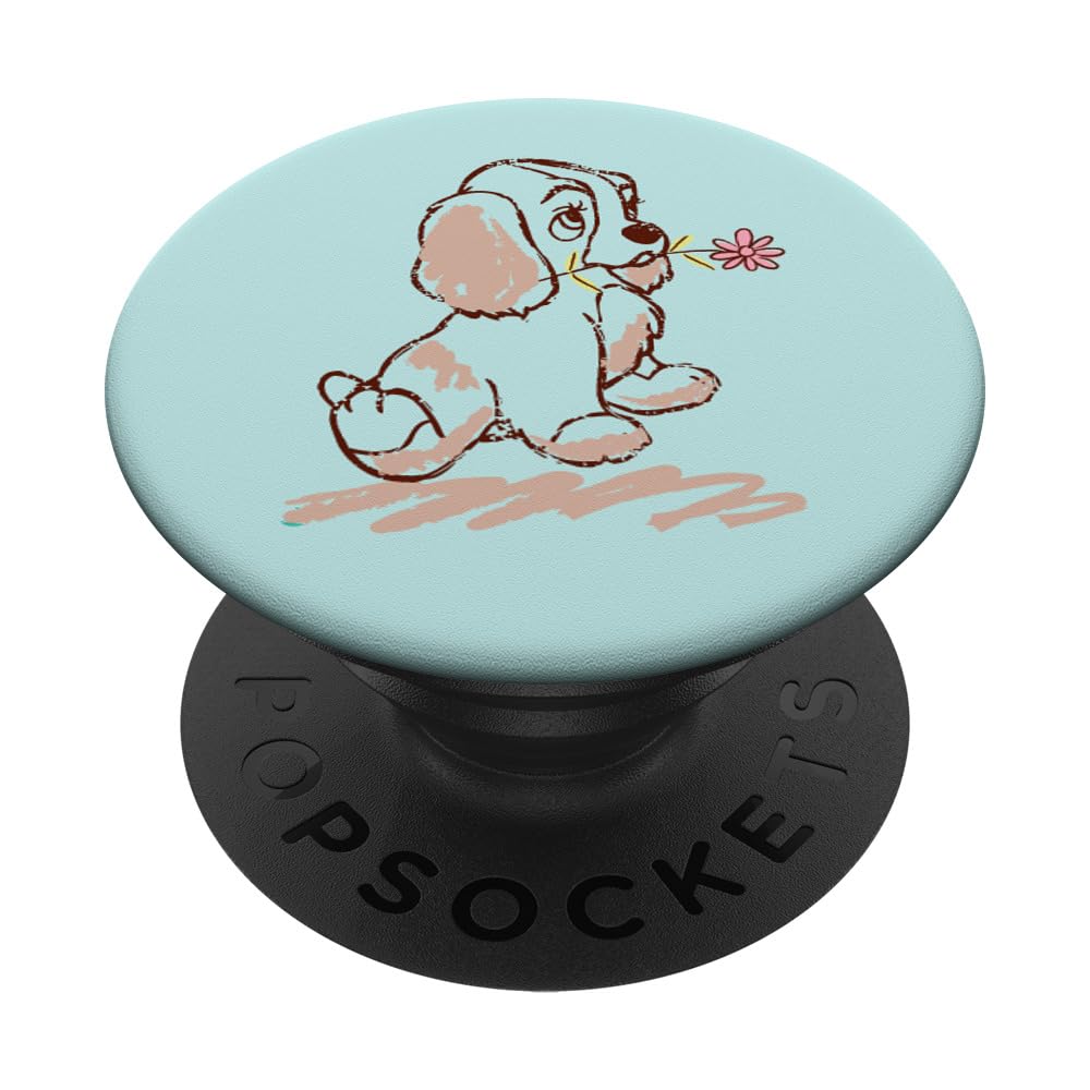 Adesivo Popsockets Popgrip Disney A Dama E O Vagabundo