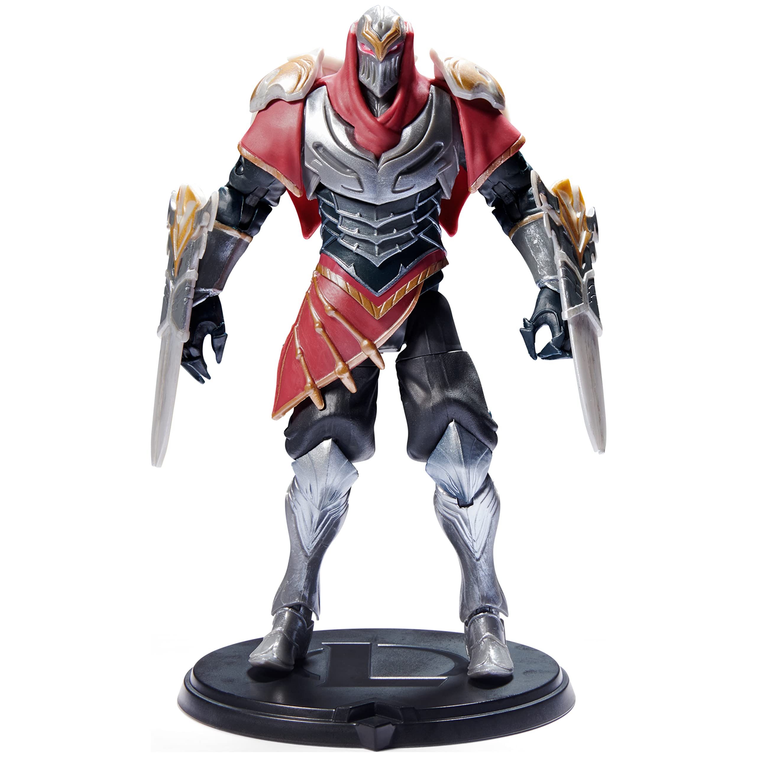 Boneco Colecionável League Of Legends Zed De 6 Polegadas Com 2 Acessos.