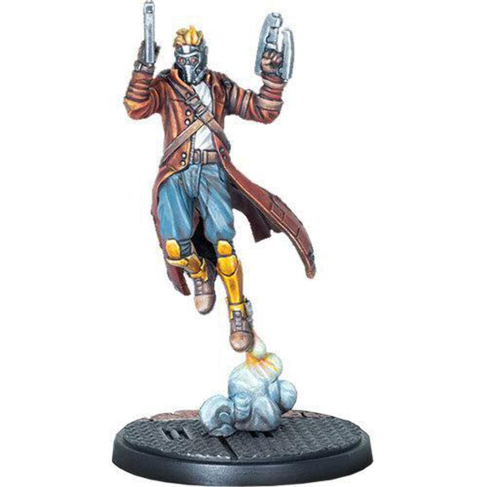 Figura De Ação Atomic Mass Games Marvel Crisis Protocol Star-lord