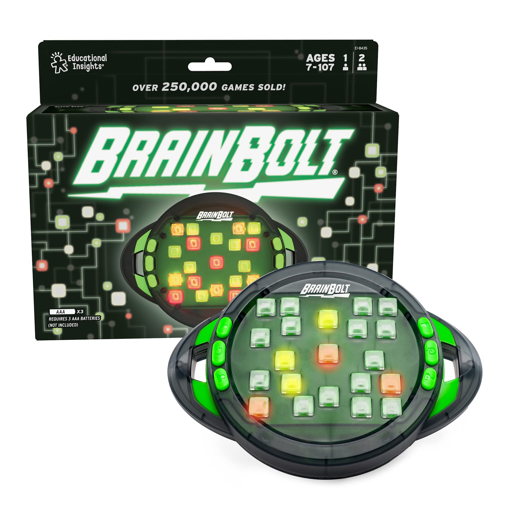 Memory Game Educational Insights Brainbolt Com Luzes E Sons