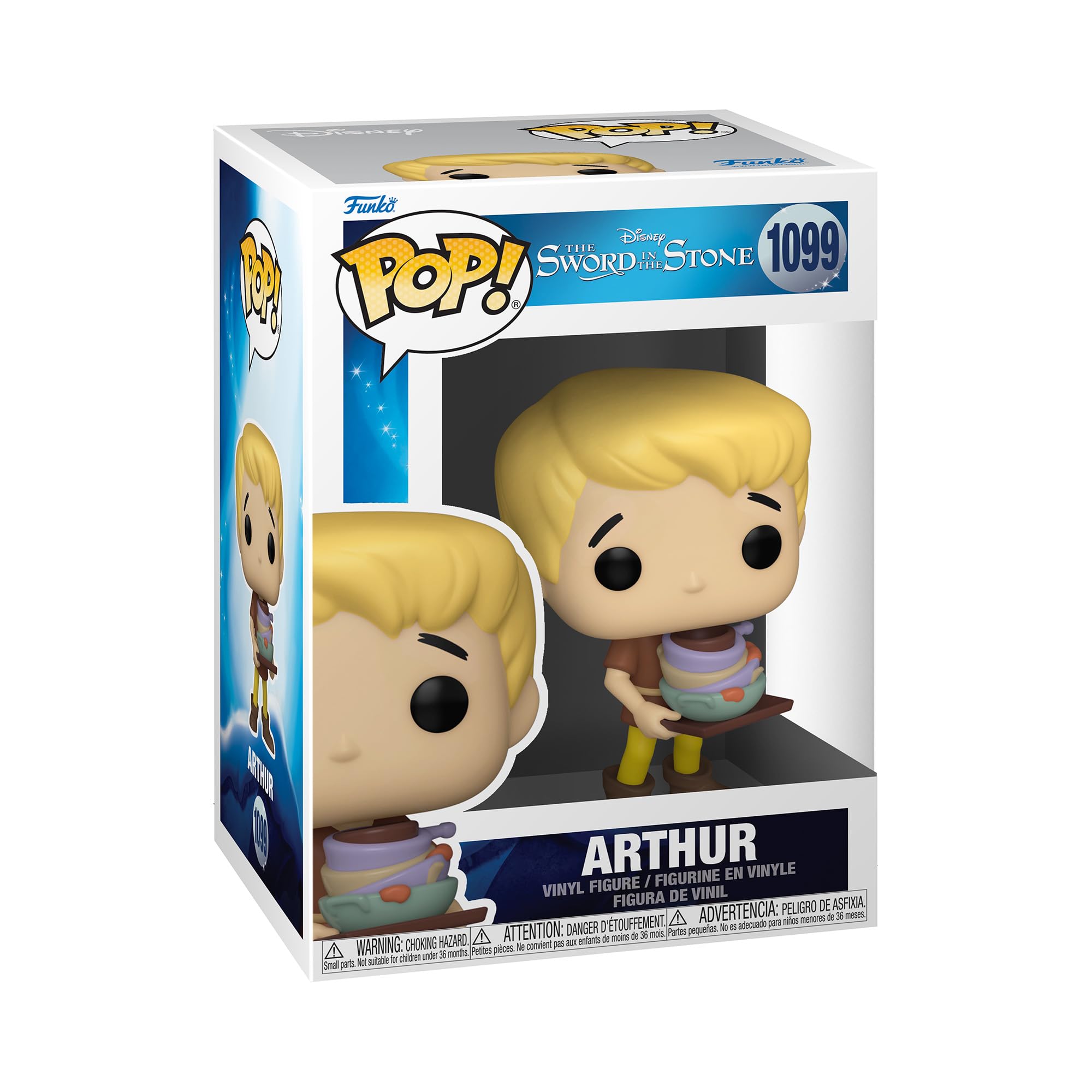 Boneco De Vinil Funko Pop! Espada Disney Em A Pedra Arthur