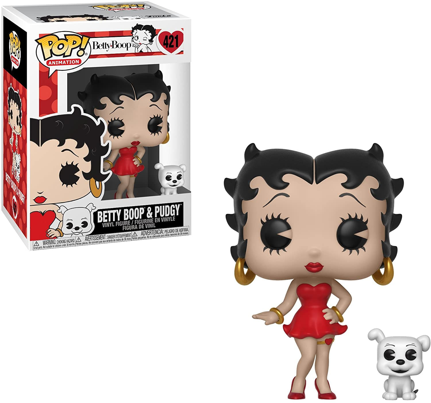 専用Funko Betty Boop ボブルヘッド 4点セット　ベティー　ポパイ Funko Pop &amp, Buddy: Betty Boop - Betty Com Pudgy Collectible