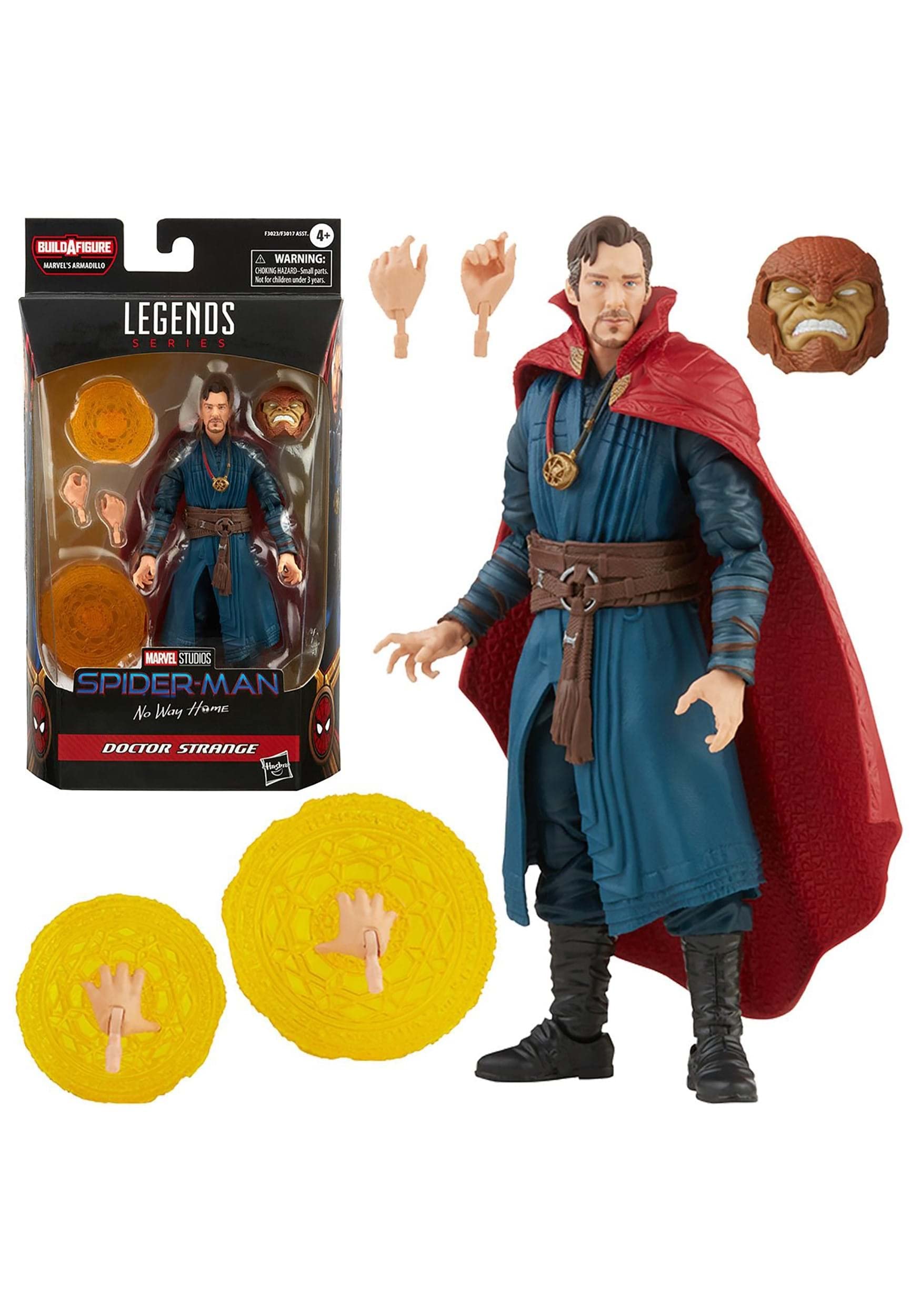 Boneco De Ação Spider-man Marvel Legends Doctor Strange 15cm