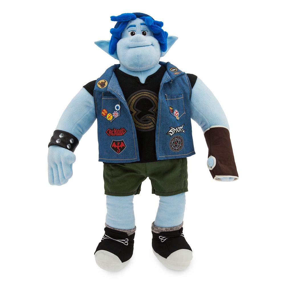 Brinquedo De Pelúcia Disney Pixar Onward Barley Lightfoot 48cm
