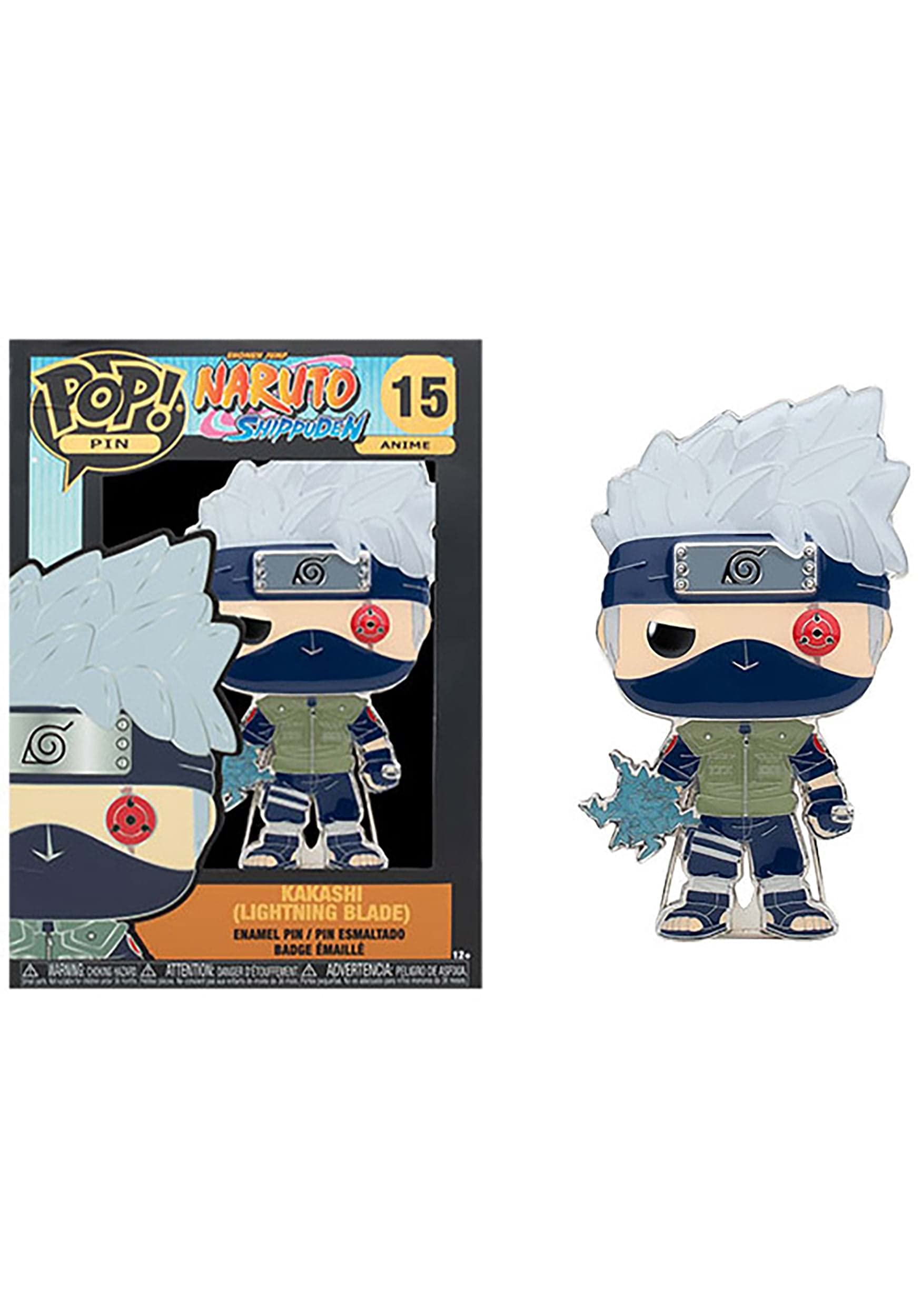 Fixe Funko Pop! Naruto Kakashia Colecionável De 9,5 Cm