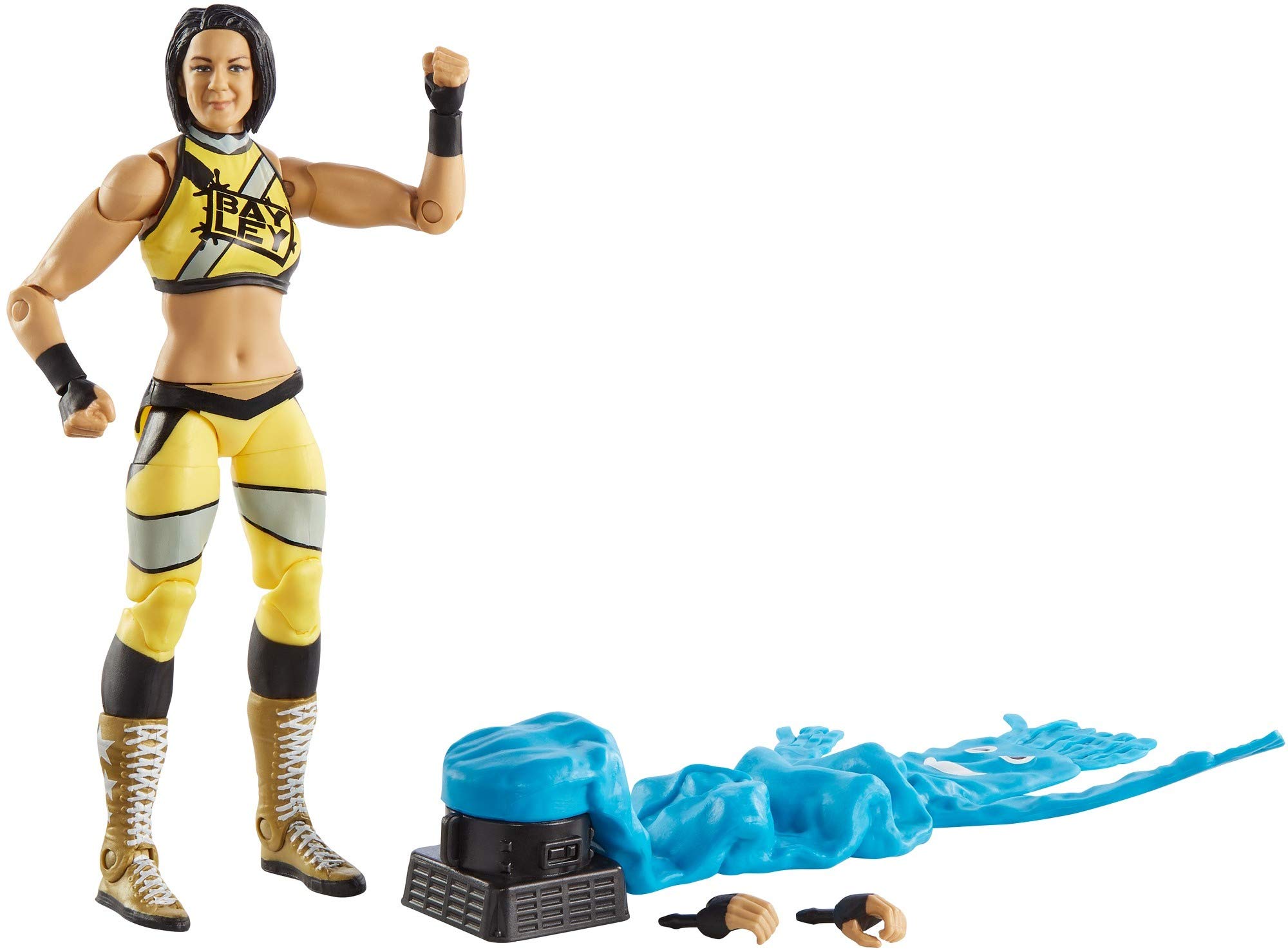 Boneco De Ação Wwe Bayley Elite Series #80 Deluxe 15cm
