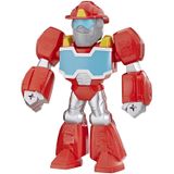 Playskool Heroes Transformers Rescue Bots Academy Mega Mighties Heatwave The Fire-bot 10-inch Robot Action Figure, Collectible Toys For Kids Ages 3 A