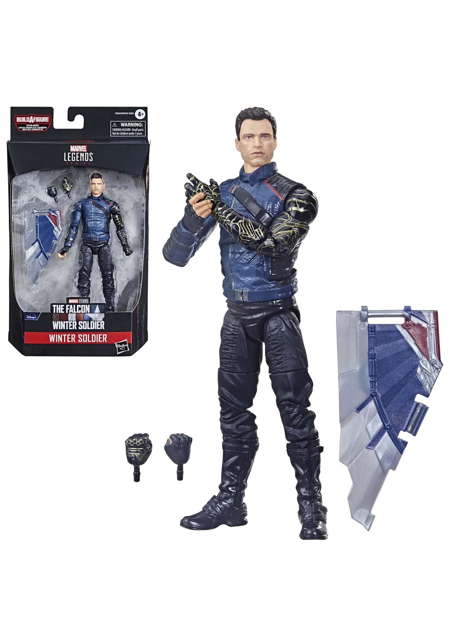 Boneco De Ação Marvel Legends Series Winter Soldier 15cm