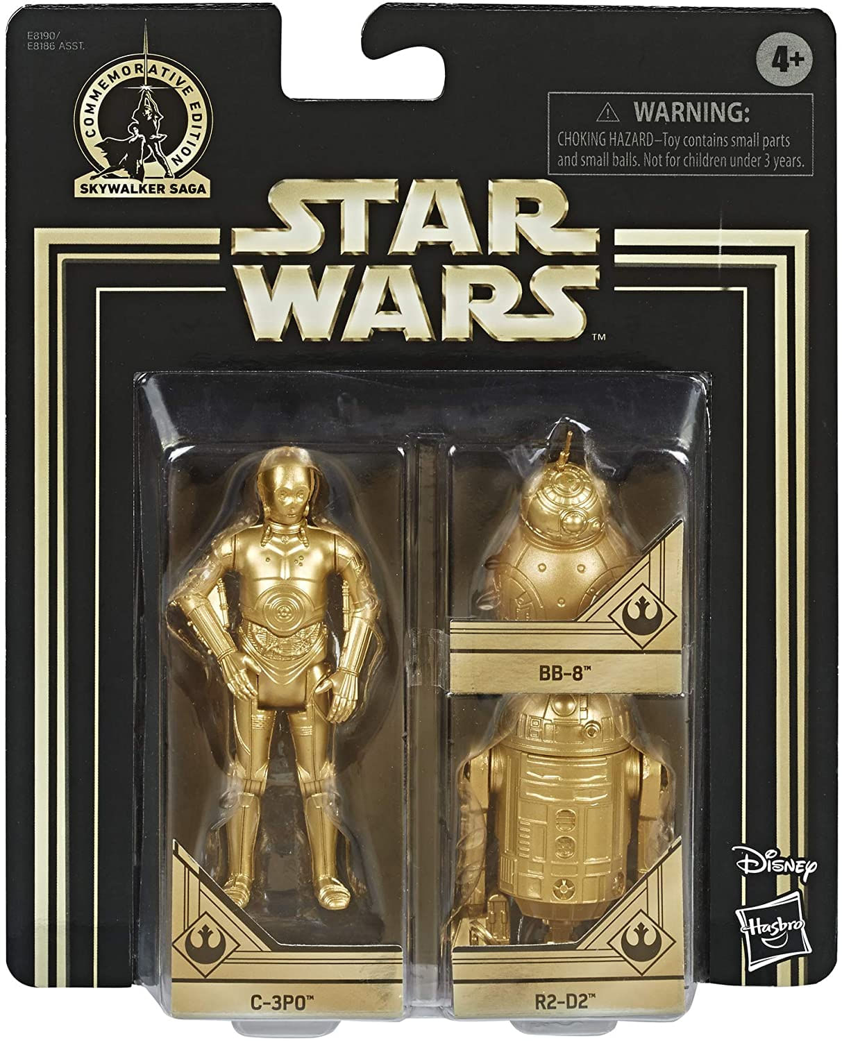 その他 STAR WARS TRILOGY 24K GOLD COLLECTIBLES Star Wars Skywalker Saga Edição Comemorativa Ouro Colecionadores