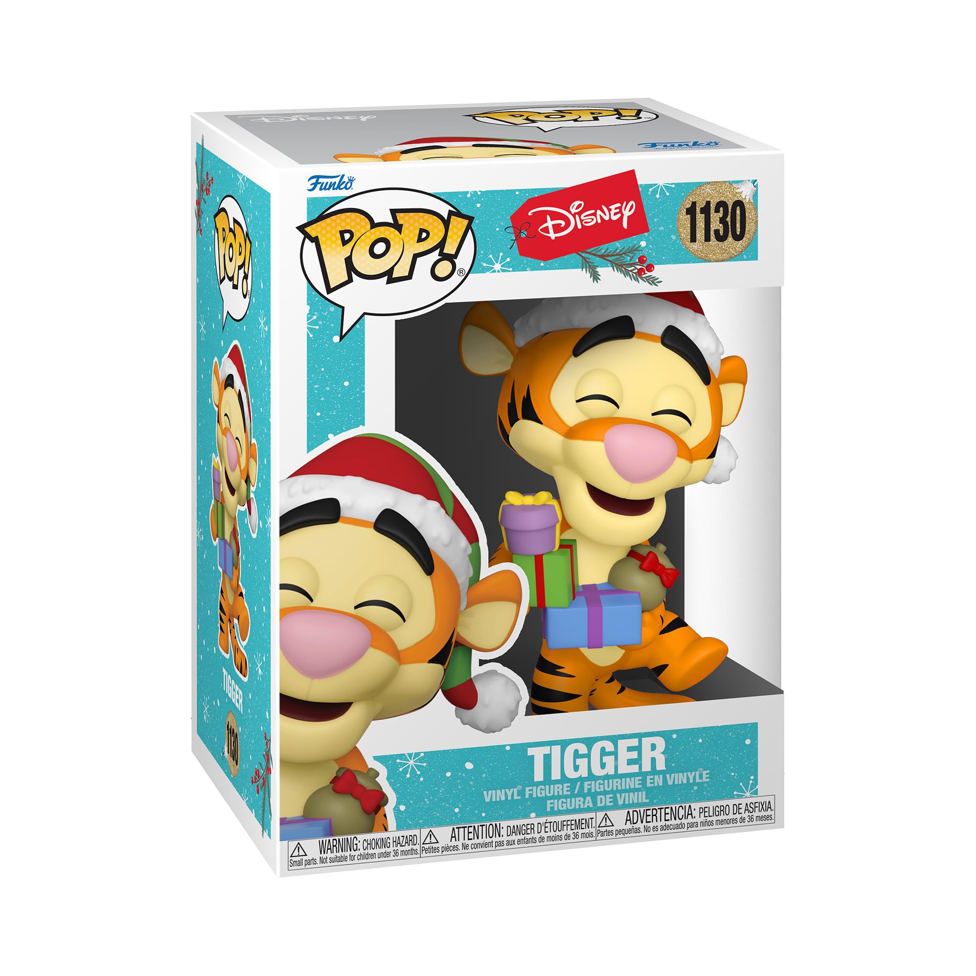 Funko Pop! Boneco Disney Holiday Tigger De 10 Cm - Funko