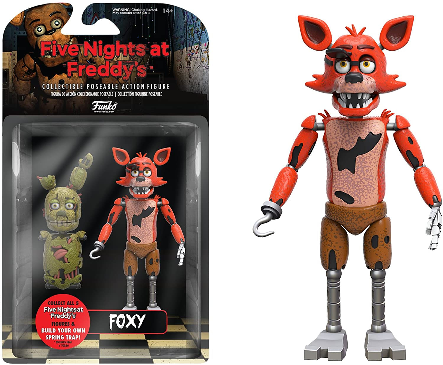 Funko Five Nights At Freddy's Articulated Foxy Action Figure, 5