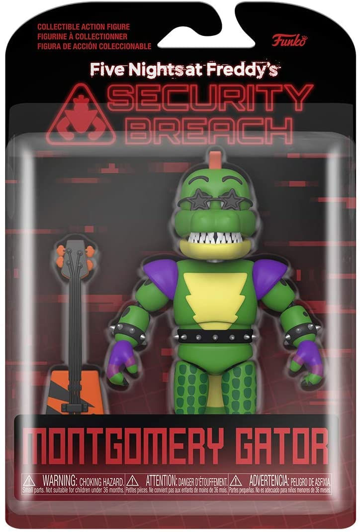 Boneco De Ação Funko Five Nights At Freddy's Montgomery Gator