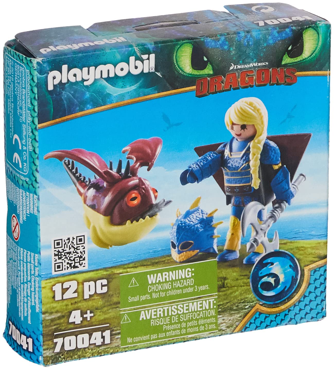 Toy Playmobil Como Treinar Seu Dragão Iii Astrid Com Hobgobbler