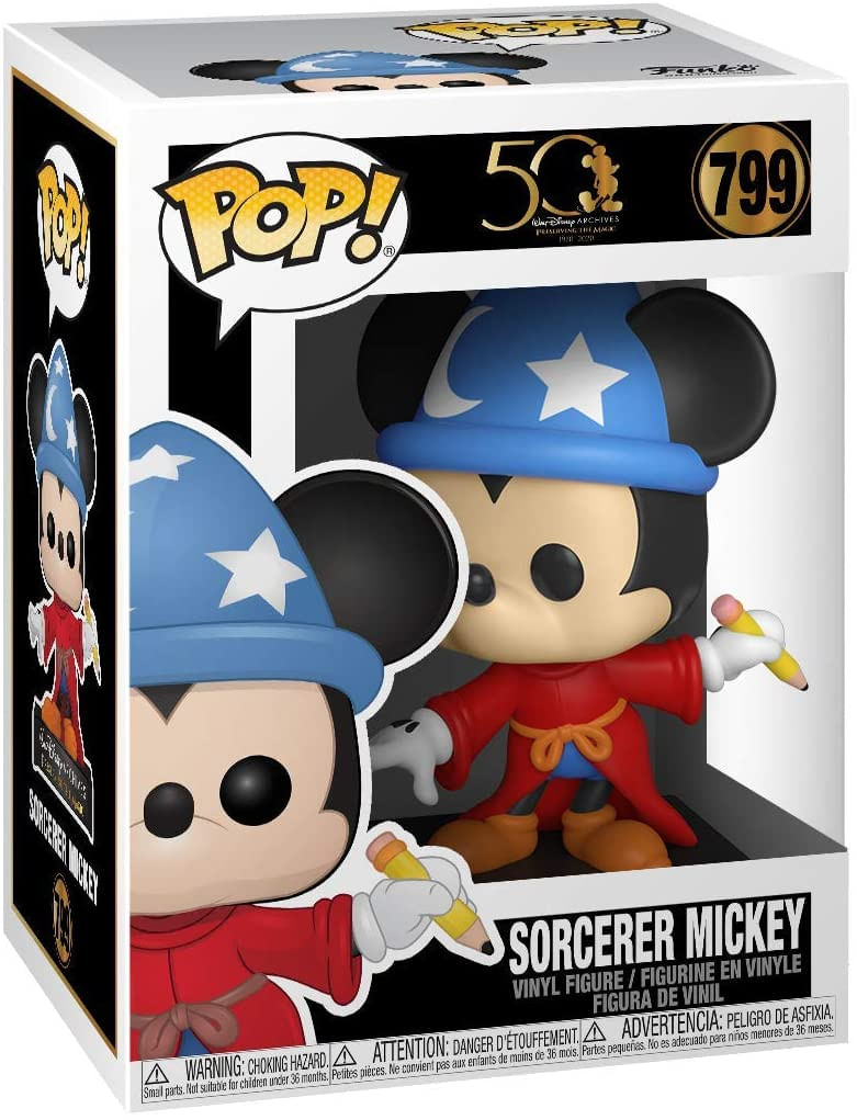 Funko Pop! Disney Archives - Feiticeiro Mickey, Multicolour