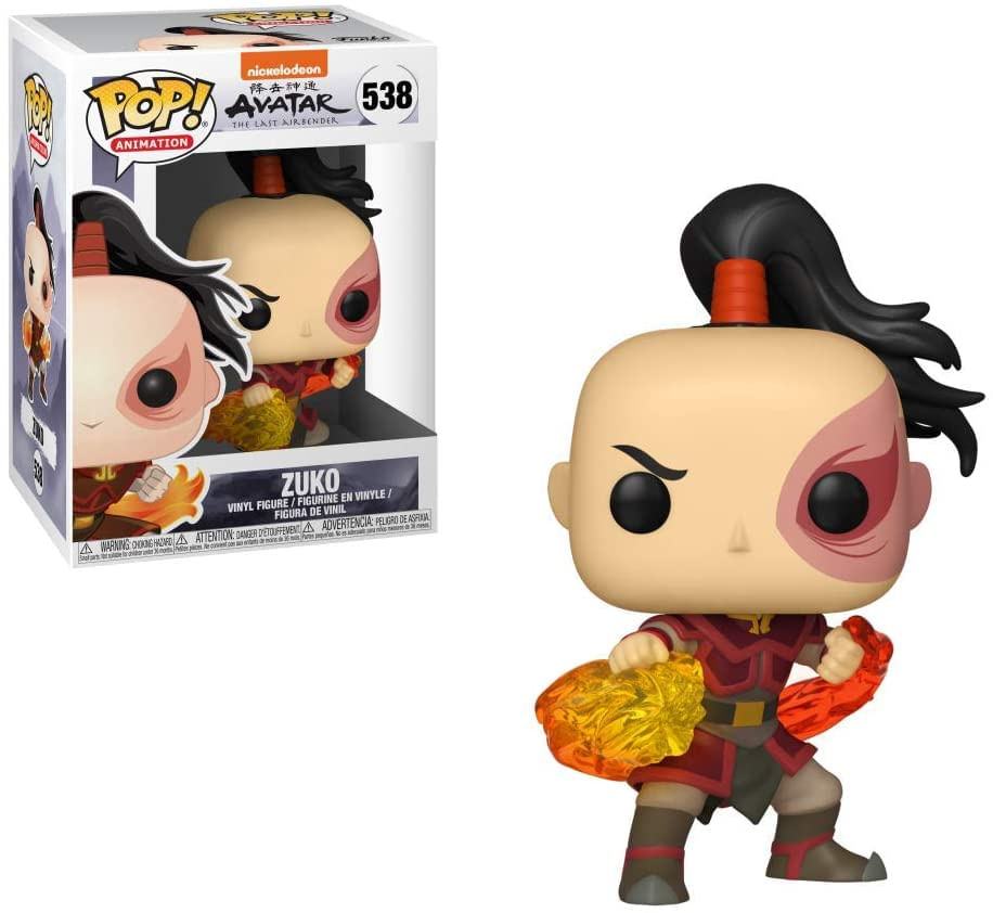 Avatar De Animação Funko Pop Zuko Multicolorido 9,5 Cm