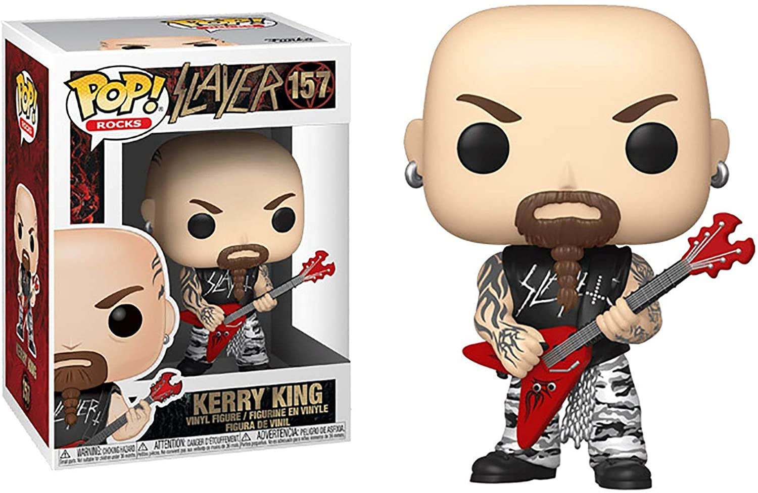Funko Pop! Rocks Slayer - Kerry King Multicolor